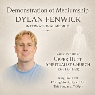 UH Spiritualist Centre – Service with Demonstration of Mediumship by Dylan Fenwick